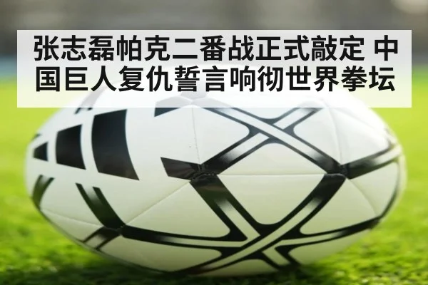 张志磊帕克二番战正式敲定 中国巨人复仇誓言响彻世界拳坛